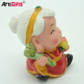 Customize 3d plastic cartoon chinese style resin craft